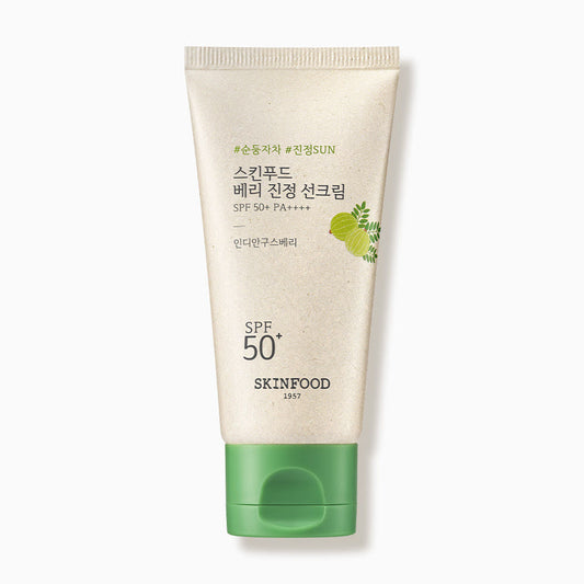 Berry Soothing Sun Cream SPF50+ PA++++ 50ml, SKINFOOD SKINFOOD Sunscreen