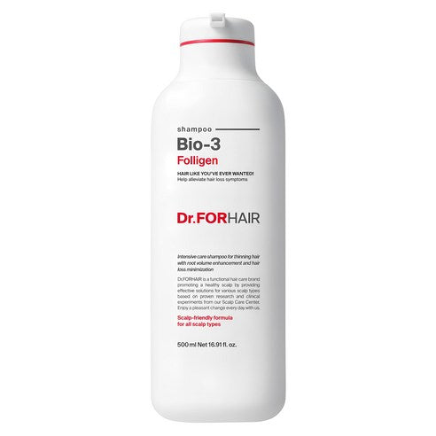 Bio-3 Folligen Shampoo 500ml,Dr.FORHAIR Dr.FORHAIR Shampoo