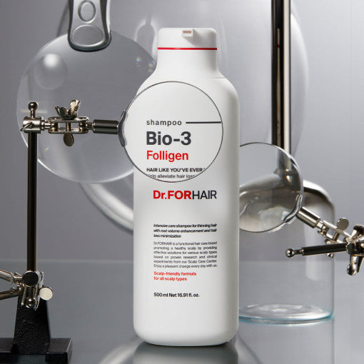 Bio-3 Folligen Shampoo 500ml,Dr.FORHAIR Dr.FORHAIR Shampoo