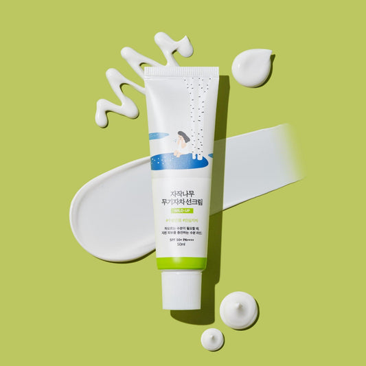Birch Moisturizing Mild-Up Sunscreen 50ml (SPF 50+ PA++++), Round Lab Round Lab Sunscreen