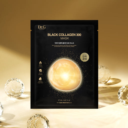 Black Collagen 300 Mask 27g X 4ea, Dr.G Dr.G Sheet Mask