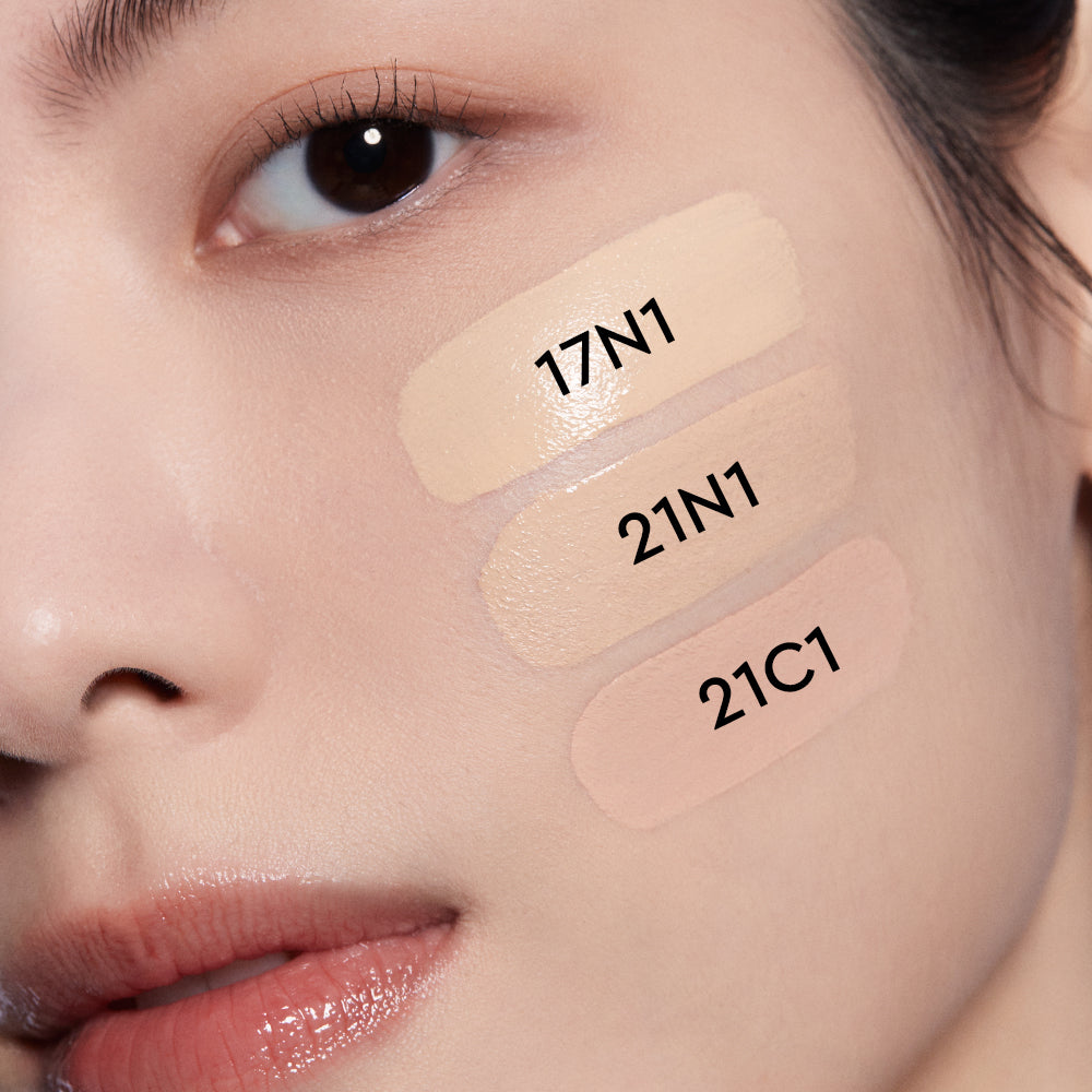Black Cushion Foundation SPF34/PA++ 15gx2 [Cushion+refill], HERA HERA MAKEUP Cushion