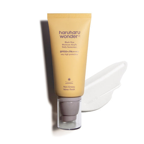 Black Rice Moisture Airyfit Sunscreen SPF50+ 50ml, haruharu wonder haruharu wonder Sunscreen