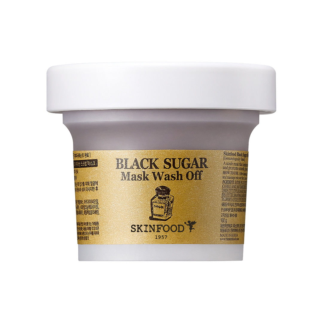 Black Sugar Mask Wash Off 120g, SKINFOOD SKINFOOD Wash Off Mask