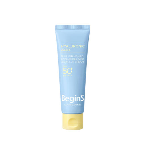 Blue Chamomile Hyaluronic Acid Aqua Sun Cream SPF 50+ PA++++ 50ml, JUNGSAEMMOOL JUNGSAEMMOOL Sun Cream