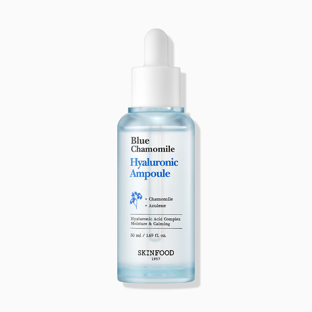 Blue Chamomile Hyaluronic Ampoule 50ml, SKINFOOD SKINFOOD Ampoule
