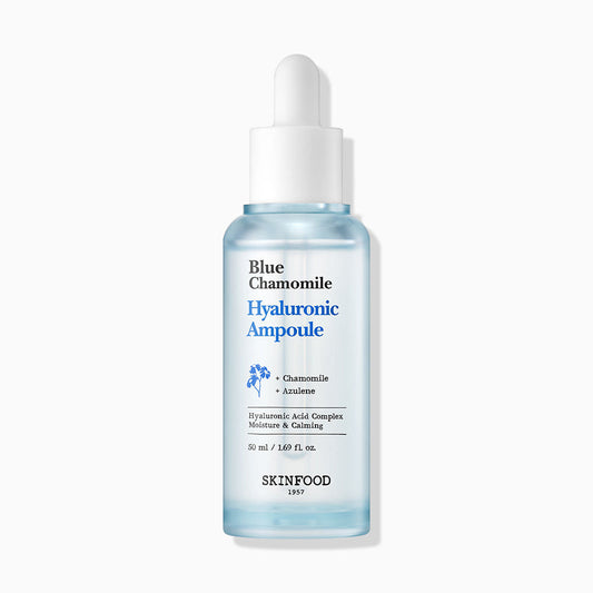 Blue Chamomile Hyaluronic Ampoule 50ml, SKINFOOD SKINFOOD Ampoule