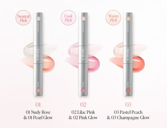 Blush & Beam Dual Stick 3g (3colors), Dear.A Dear.A Face Highlighter