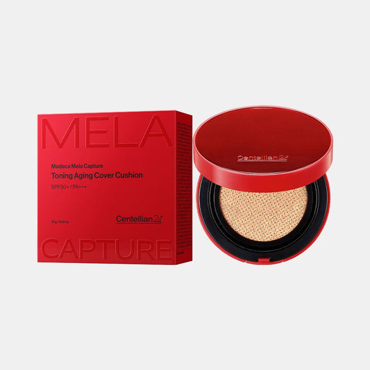 CENTELLIAN24 Madeca Mela Capture Toning Aging Cover Cushion SPF50+ PA+++ 15g (2colors) CENTELLIAN24 Cushion Foundation