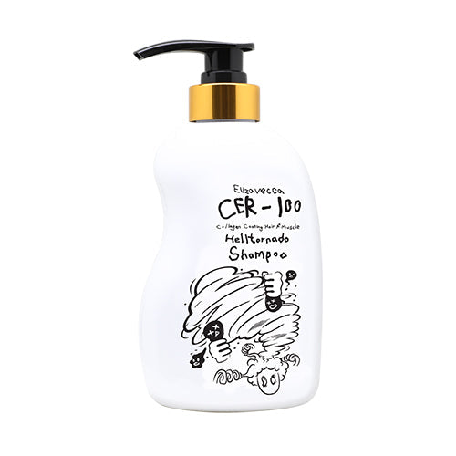 CER-100 Collagen Coating Hair A+ Muscle Hell-Tornado Shampoo 500ml, Elizavecca Elizavecca Shampoo