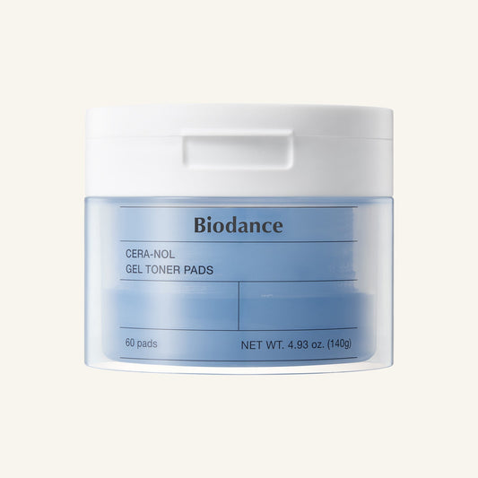 CERA-NOL Gel Toner Pads 140g/60ea, Biodance Biodance Toner Pad