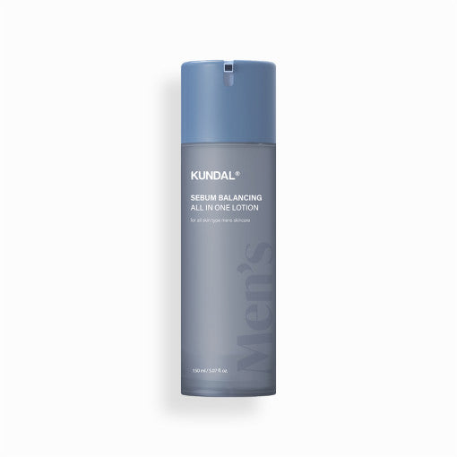 CLASSIC MEN'S AQUA SEBUM BALANCING ALL IN ONE LOTION 150ml, KUNDAL KUNDAL Lotion for Men