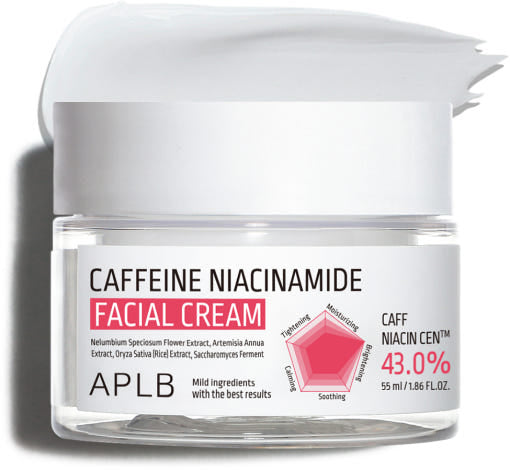 Caffeine Niacinamide Facial Cream 55ml, APLB APLB Face Cream