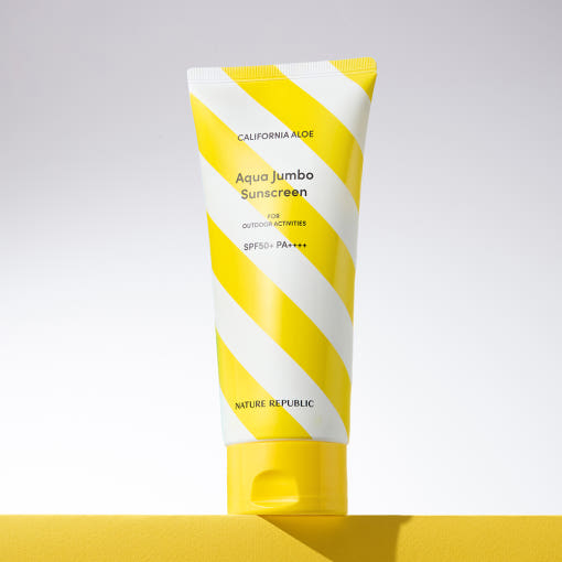 California Aloe Aqua Jumbo Sunscreen SPF50+ PA++++ 250ml, NATURE REPUBLIC NATURE REPUBLIC Sunscreen