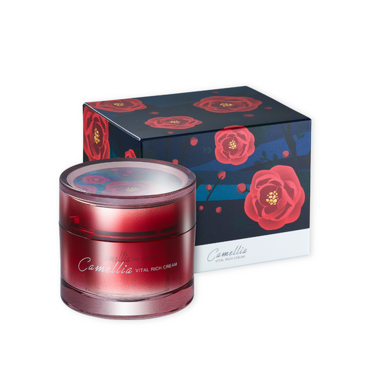 Camellia Vital Rich Cream 50ml, JEJU INDI JEJU INDI Face Cream