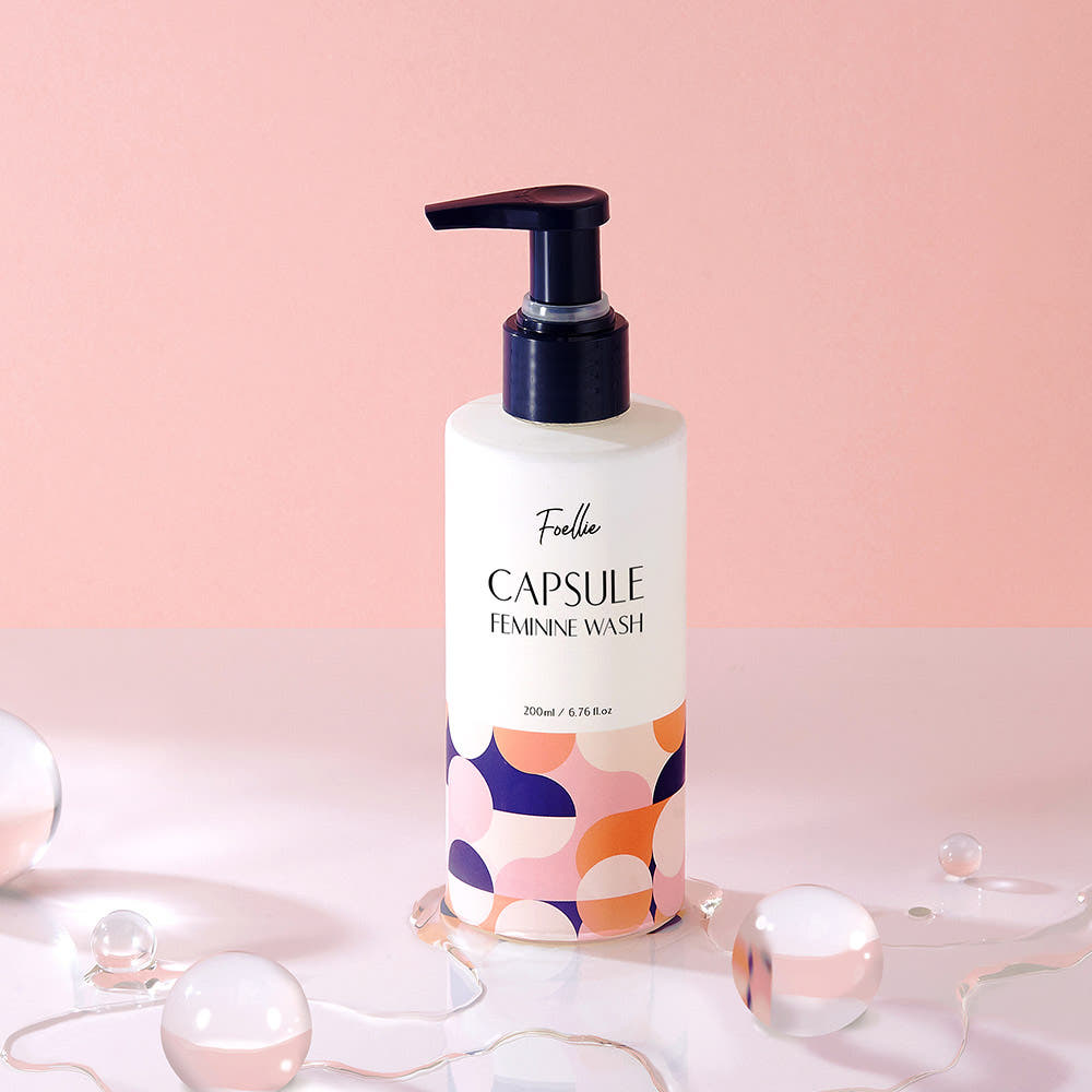 Capsule Feminine Wash 200ml, Foellie