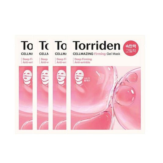 Cellmazing Firming Gel Mask Sheet 4ea (Upper/Lower Sheets), Torriden Torriden Facial Mask