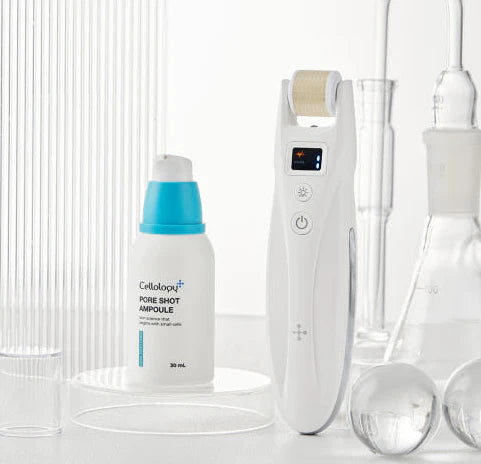 [Cellology] Pore Shot MTS & Ampoule 30ml Cellology Beauty Device