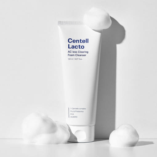 Centell Lacto AC Less Clearing Foam Cleanser 150ml, SUNGBOON EDITOR SUNGBOON EDITOR Cleansing Foam