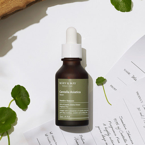 Centella Asiatica Serum 30ml, MARY & MAY MARY & MAY Hydrating Serums