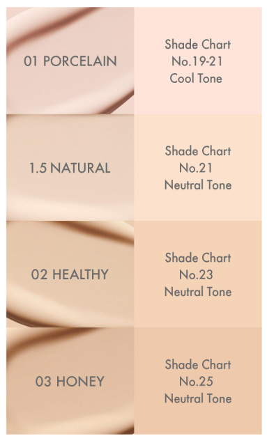 Ceramic Skin Perfector Cushion SPF40 PA++ 15g [Refill] (4 Colors), AMUSE AMUSE Cushion Foundation