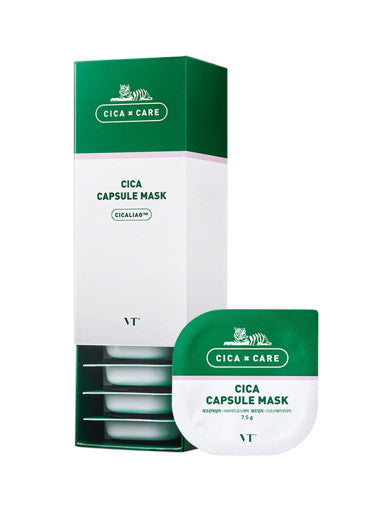 Cica Capsule Mask Set 7.5ml x 10pcs, VT VT Facial Mask