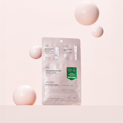 Cica Collagen All In One 3step Mask 1.5g+24g+1.5g, VT VT Facial Mask
