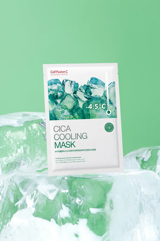Cica Cooling Mask 27g X 5 sheets, Cell Fusion C Cell Fusion C Facial Mask