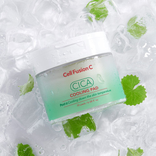 Cica Cooling Pad (70 Pads) 180ml, Cell Fusion C Cell Fusion C Cooling Pads