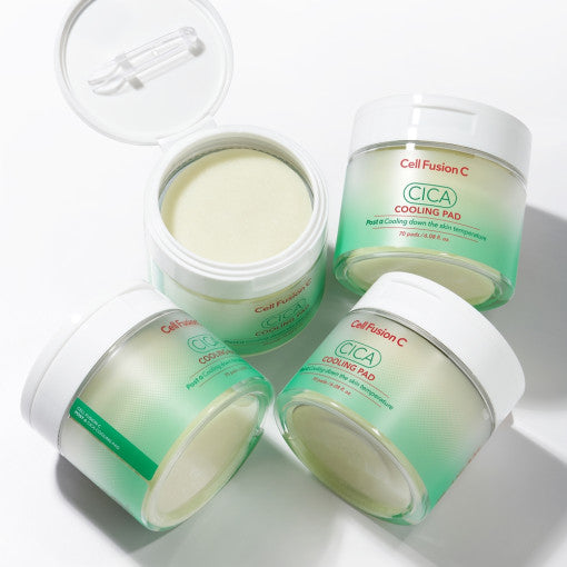 Cica Cooling Pad (70 Pads) 180ml, Cell Fusion C Cell Fusion C Cooling Pads