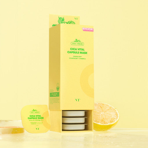Cica Vital Capsule Mask Set (7.5g x 10EA), VT VT Facial Mask