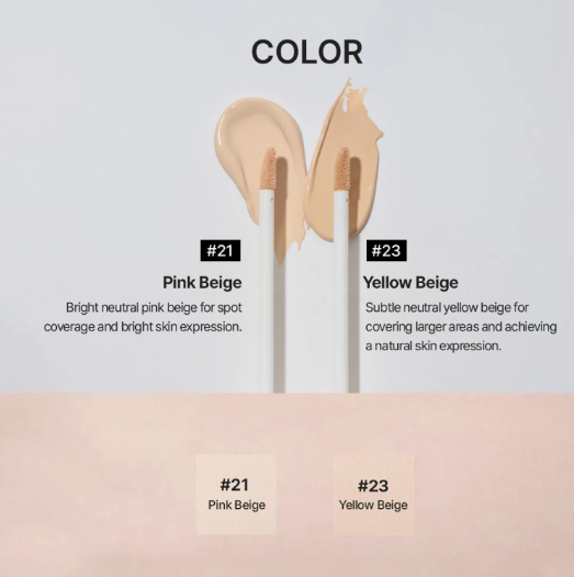 Cicamanu Skinfit Cover Concealer 5g (2colors), Parnell