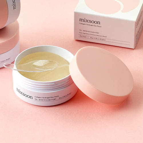 Collagen Hydrogel Eye Patch 84g (30 pairs), mixsoon mixsoon Eye Patches