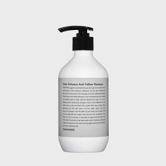 Color Enhance Anti-Yellow Shampoo 300ml, CHAHONG CHAHONG Shampoo