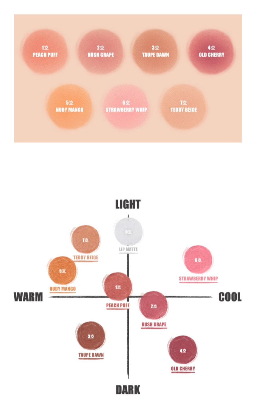 Color Lip Matte 8g (8 Colors), rom&nd rom&nd Lip Tint