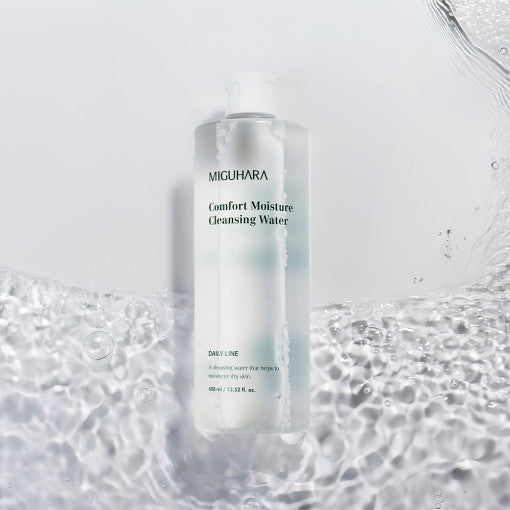 Comfort Moisture Cleansing Water 400ml, MIGUHARA MIGUHARA Micellar Waters