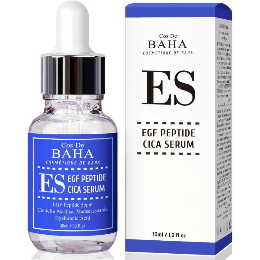 Cos De BAHA EGF Peptide 5ppm Cica Serum 30ml Cos De BAHA Hydrating Serums