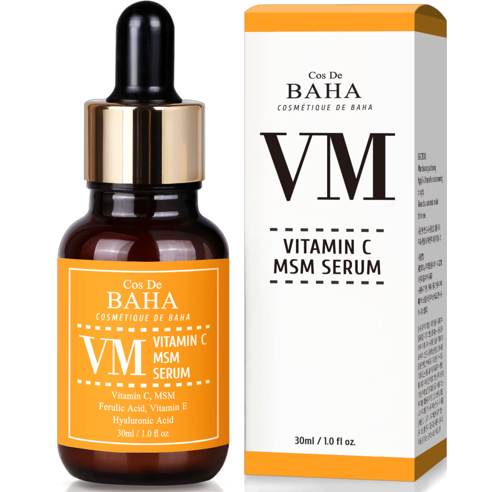 Cos De BAHA VM Vitamin C Facial Serum with MSM 30ml Cos De BAHA Brightening Serum