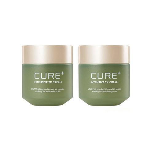 Cure Plus intensive 2X Cream 50g X 2ea, Kim Jeong Moon Aloe KIM JEONG MOON Aloe Face Cream