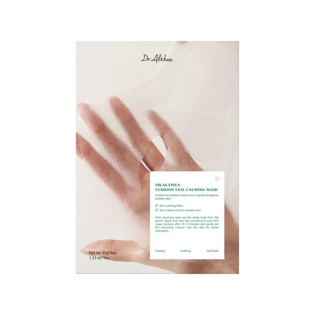 Cushion Veil Calming Mask Sheet 28g X 4ea, Dr.Althea Dr.Althea Sheet Mask