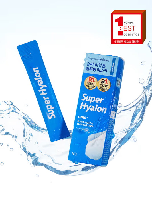 DAISO VT Super Hyalon Sleeping Mask 4ml (6ea) DAISO Overnight Face Mask