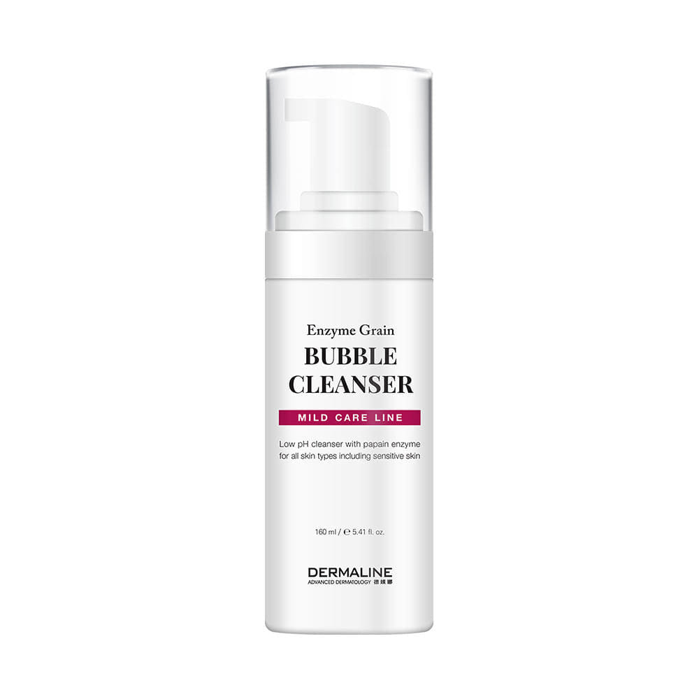DERMALINE Enzyme Grain Bubble Cleanser 160ml DERMALINE Cleansing Foam