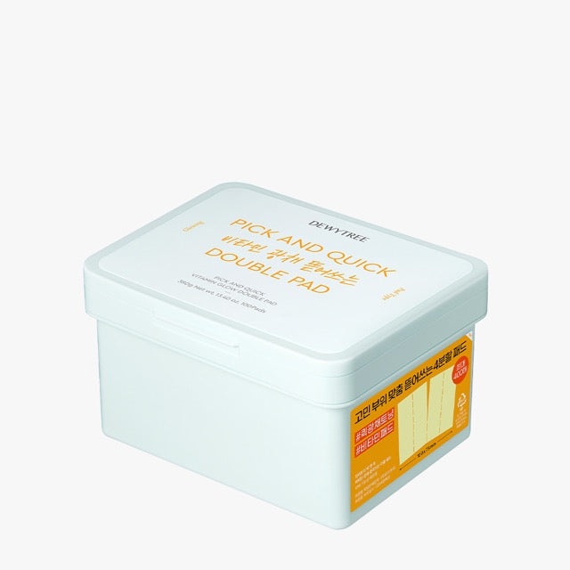 DEWYTREE Pick And Quick Vitamin Glow Double Pad 380g/100ea DEWYTREE Toner Pad