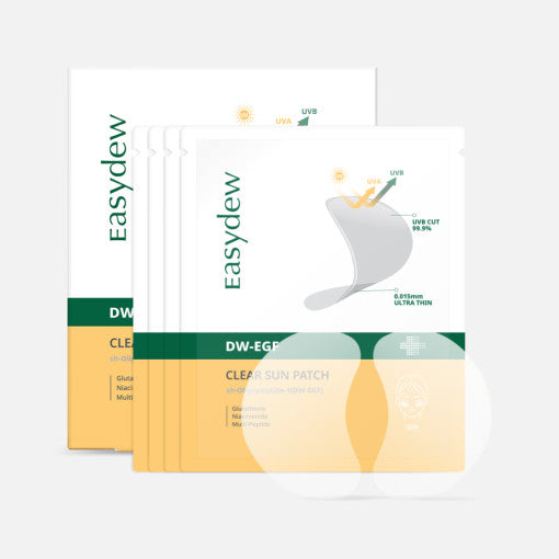 DW-EGF Peptide Clear Sun Patch 4 Packs, Easydew Easydew Sun Patch