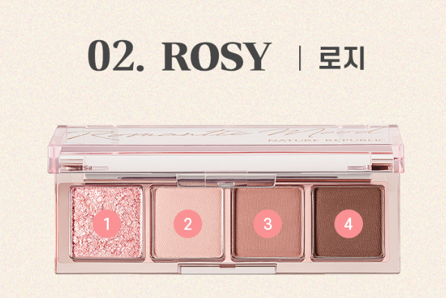 Daily Basic Palette 2.4~2.7g  (6colors), NATURE REPUBLIC-1