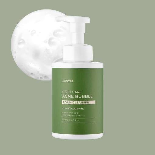 Daily Care Acne Bubble Foam Cleanser 500ml, EUNYUL EUNYUL Cleansing Foam