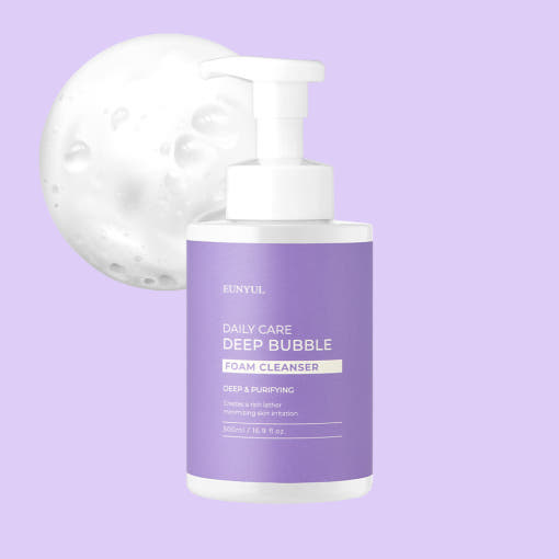 Daily Care Deep Bubble Foam Cleanser 500ml, EUNYUL