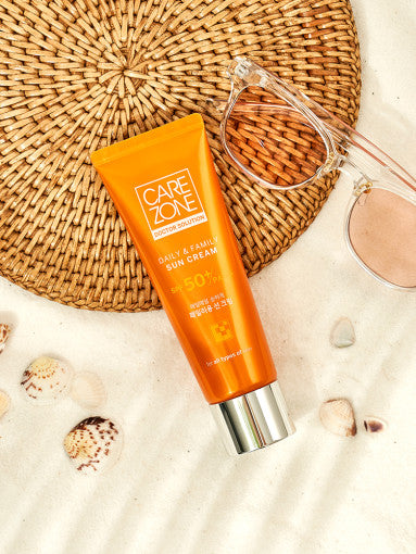 Daily & Family Sun Cream 80ml (SPF50+/PA+++), CAREZONE CAREZONE Sunscreen