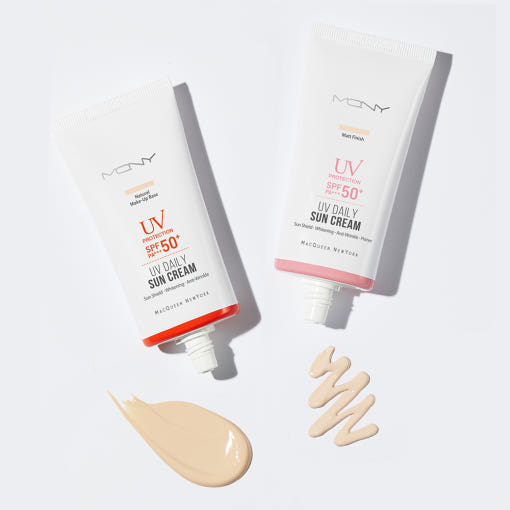 Daily Sun Cream SPF50+ PA+++ 1+1 (50g+50g), MACQUEEN New York MACQUEEN New York Sun Cream