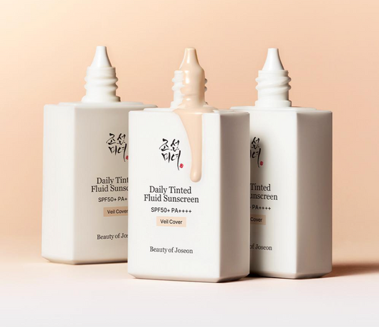 Daily Tinted Fluid Sunscreen [VEIL COVER] SPF50+ PA+++ 50ml, Beauty of Joseon Beauty of Joseon Sunscreen